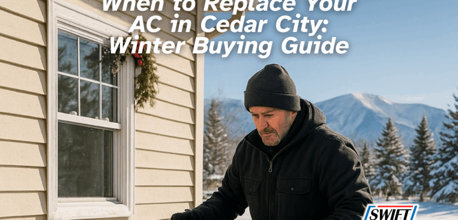 AC replacement Cedar City winter installation