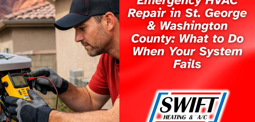 emergency HVAC repair St. George UT furnace service