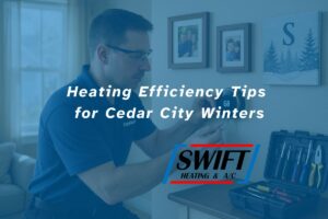 heating efficiency tips for Cedar City winter furnace inspection