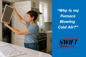why is my furnace blowing cold air Cedar City home heating system